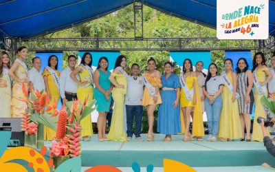Presentación de candidatas a Reina de Lago Agrio 2025