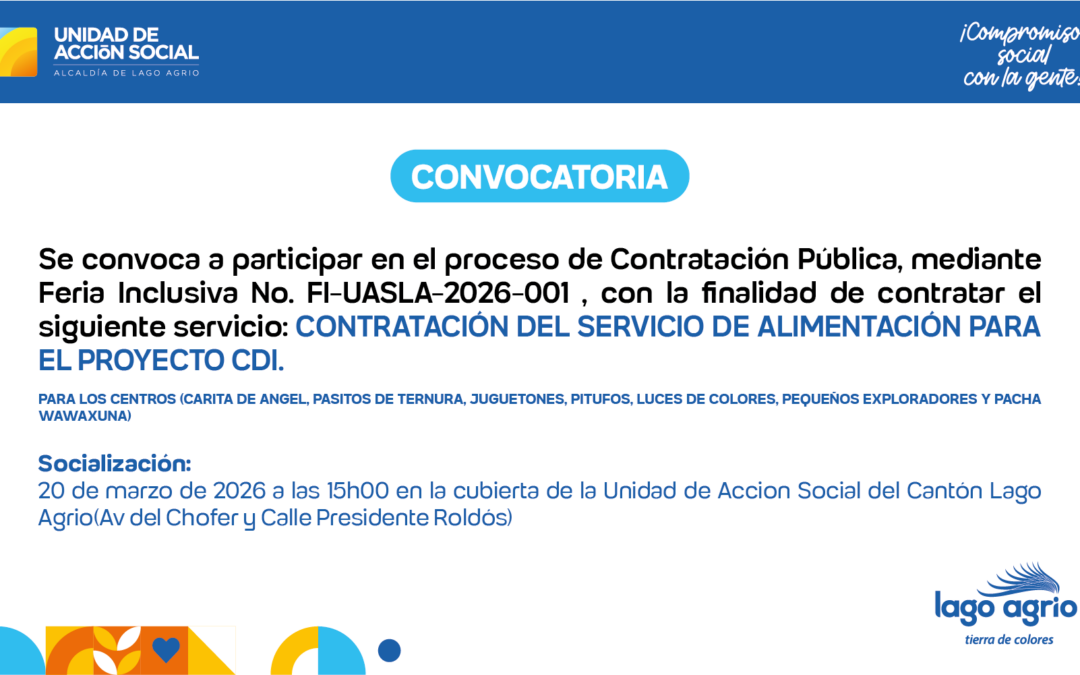 Convocatoria Feria Inclusiva CDI